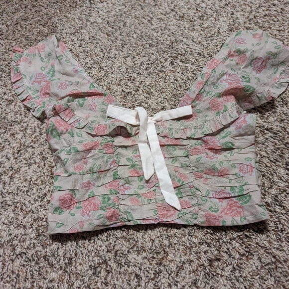 Free People - Nala Floral Top - Picture 2 of 5